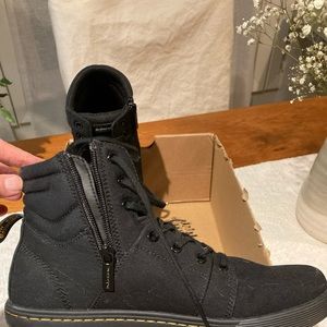 Doc Marten black canvas